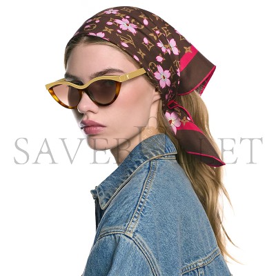 LOUIS VUITTON MURAKAMI LV X TM MONOGRAM CHERRY BLOSSOM SQUARE 70 M96102 (67*67cm)
